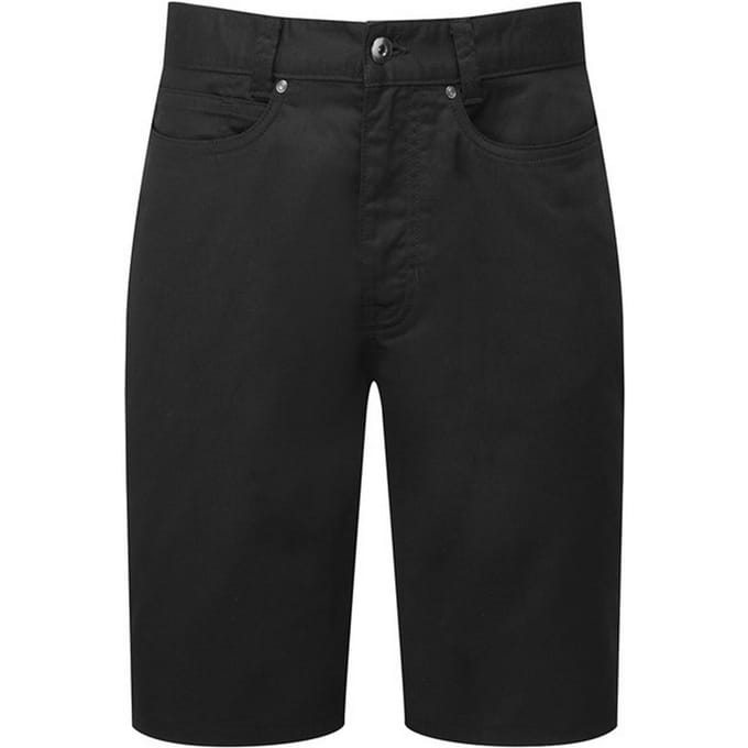 Premier Heren Performance Chino Shorts (Zwart)