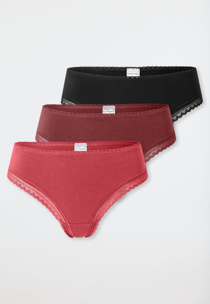 Cheeky string 3 set van 3 kanten meerkleurig - Moderne Multipacks 44