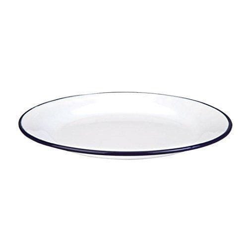Ibili 901124 Assiette Assiette Acier Blanc 24 cm