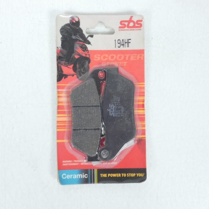 Plaquette de frein SBS pour Auto AV / FDB2208EF Neuf
