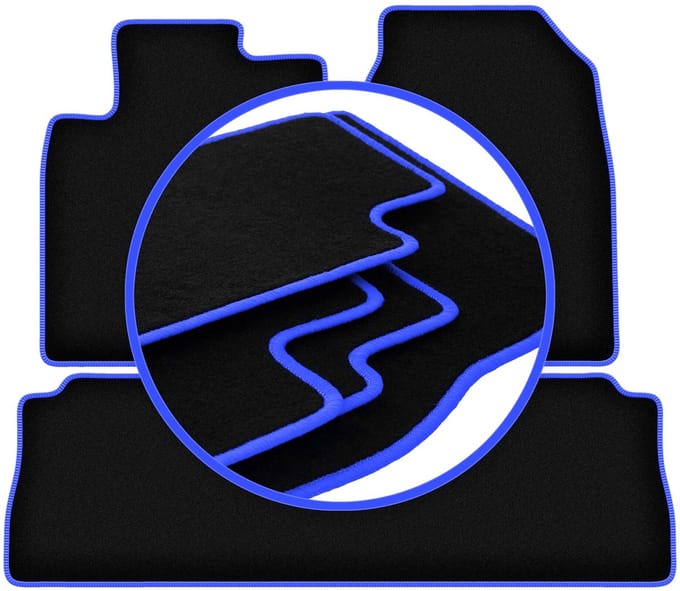 CARLUX-BLUE automatten voor: Chevrolet Captiva SUV (2006-2017)