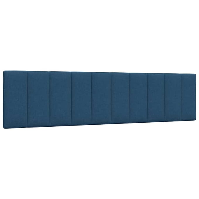 vidaXL - Hoofdbordkussen - "Hanko" - 200 - cm - stof - blauw