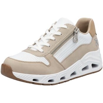 Rieker Sport Sneakers - Dames - Beige - Maat:37