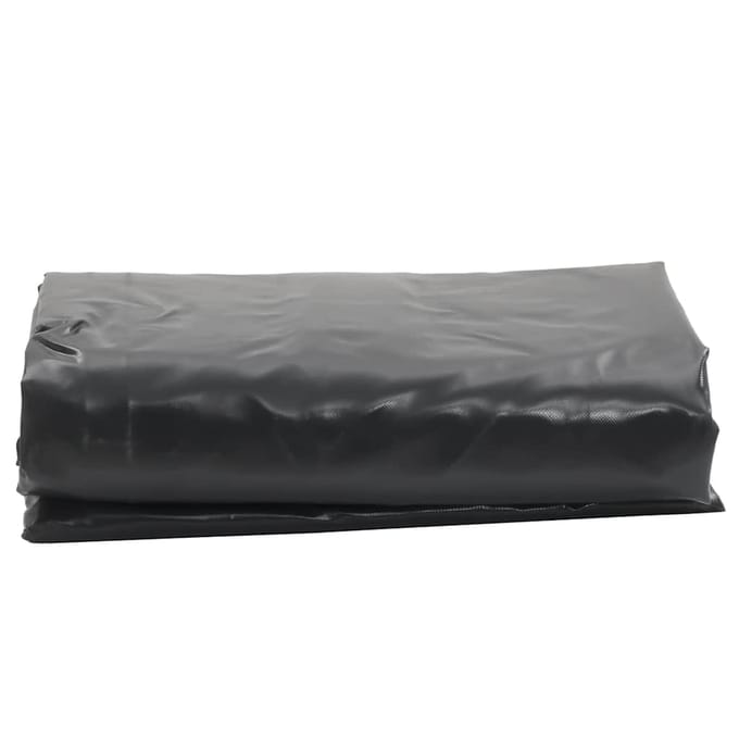 vidaXL - Zeil - 650g - / - m² - Antraciet - 2 - x - 3 - m - Canvas - met - PVC-coating