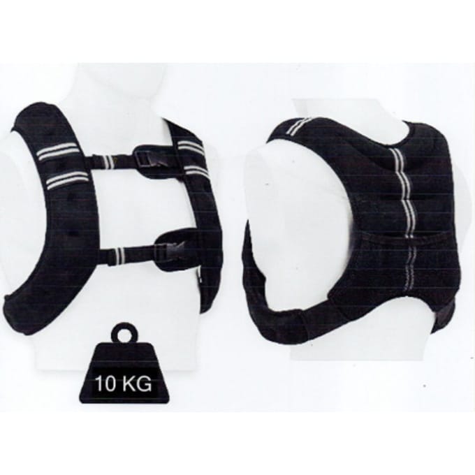 Gewichtsvest - Reflecterende strepen - 10KG