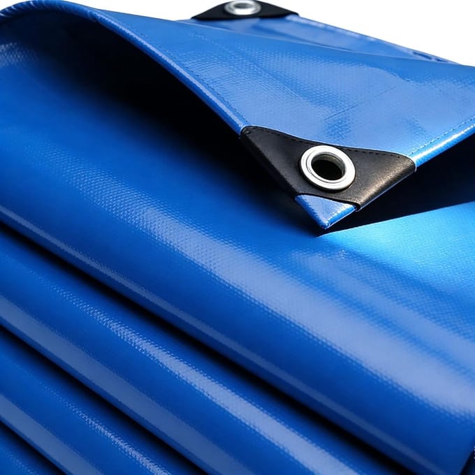 Afdekzeil - Dekzeil - Bescherming Buiten - Weerbestendig - 160x220cm - Blauw