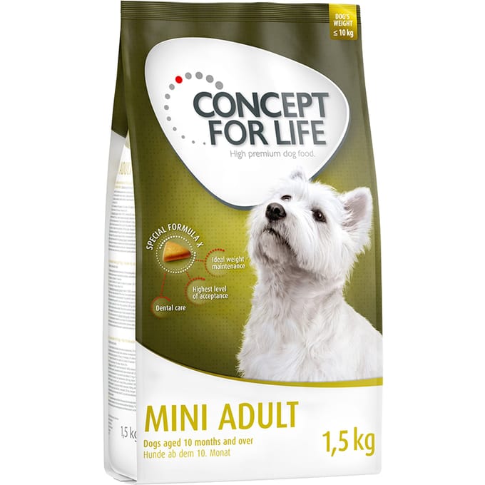 2x3kg Mini Adult Concept for Life Hondenvoer