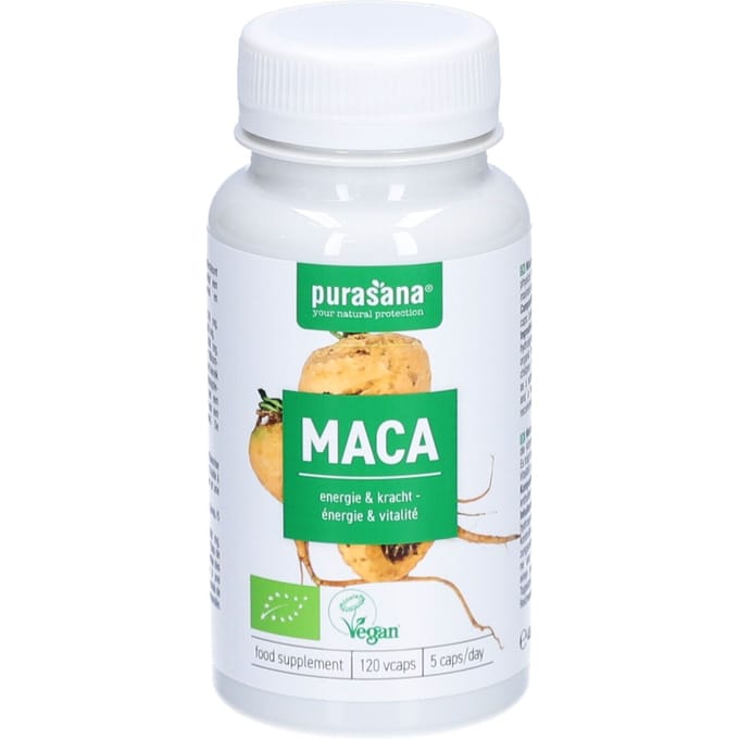 Purasana Maca Bio 120 Capsules