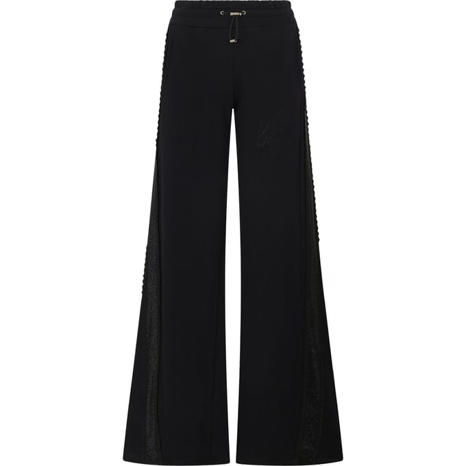Skater Fit Tracksuit Pants Strass Band