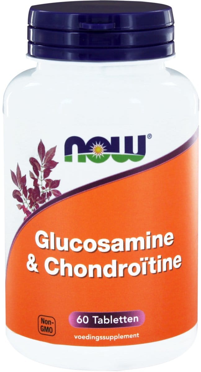 NOW Glucosamine & Chondroïtine - 60 Tabletten - Voedingssupplement