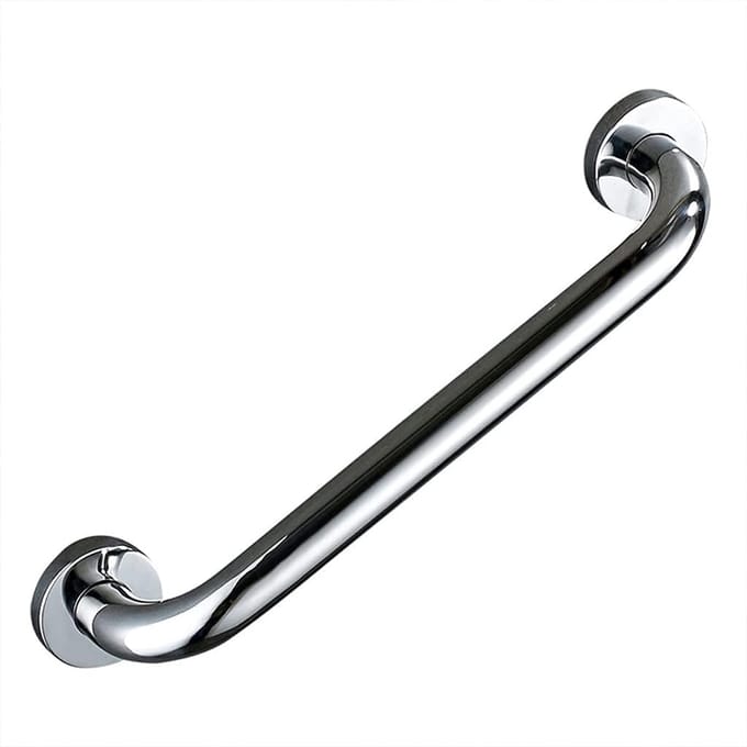 Veiligheidshandgrepen - Douche steun - Valpreventie - Verborgen montage - 30 cm - Zilver