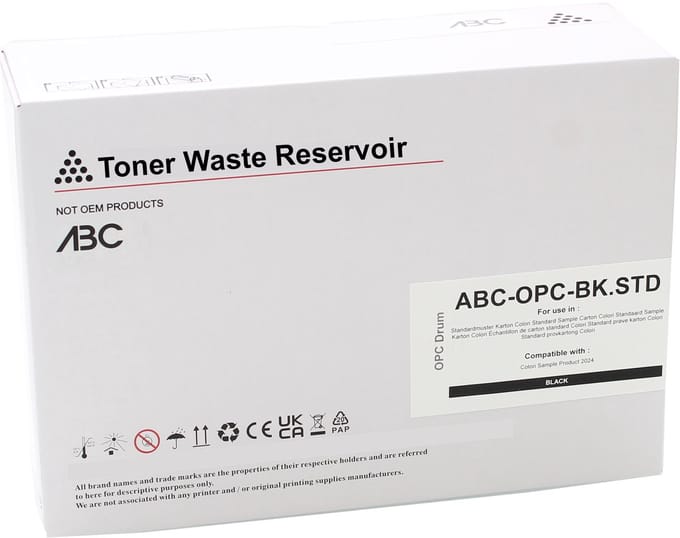 ABC huismerk tonerafvalcontainer geschikt voor Brother WT220CL 50000 pagina's