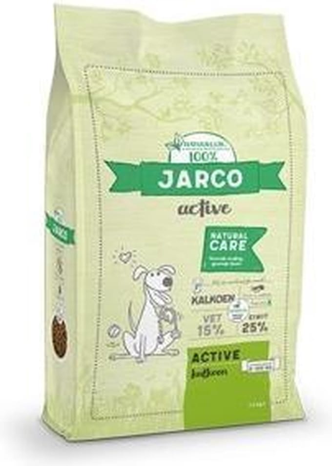 Jarco Dog Premium Active Kalkoen - Hondenvoer - 12,5kg