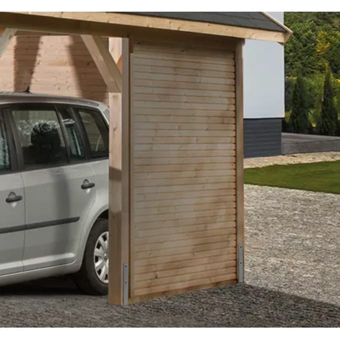 Weka Zijwand Carports Hout 28mm