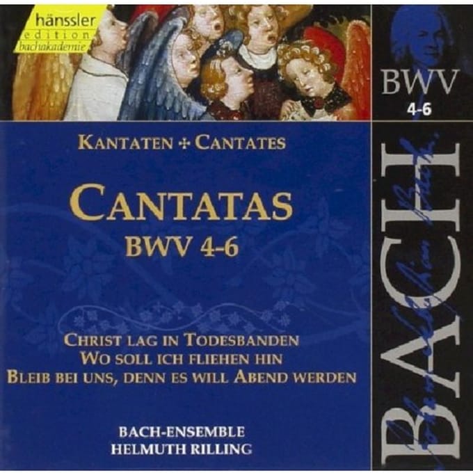Bach-Ensemble, Helmuth Rilling - J.S. Bach: Cantatas Bwv 04, 05, 06 (CD)