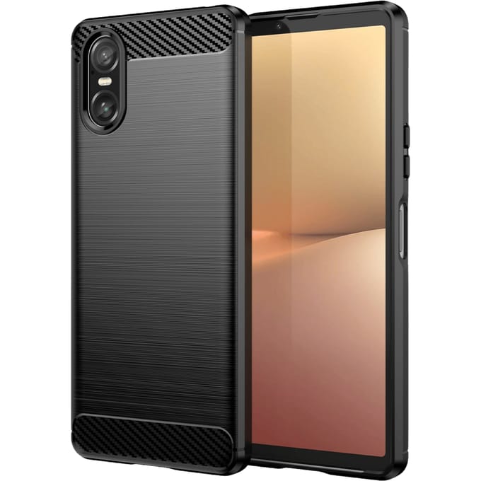 Mocaa Xperia 10 VI Schokbestendig Hoesje Zwart