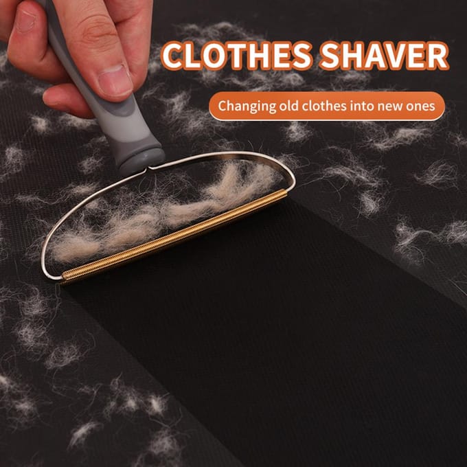 Pet Hair Remover Hond Kat Lint Cleaner Bontverwijderingshulpmiddel Tapijtschraper Kleding Fuzz Rollers S blauw