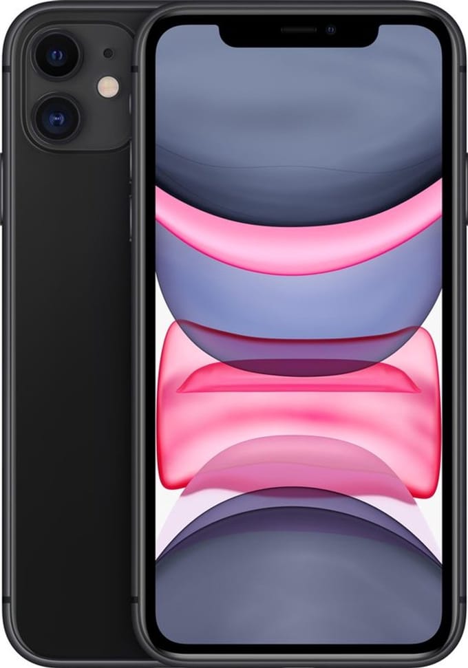 Apple iPhone 11 - 64GB - Zwart