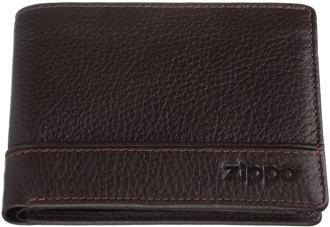 ZIPPO Kleine tasjes Drievoudige portemonnee, bruin