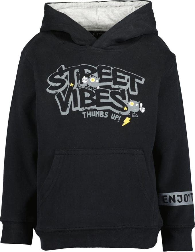 Blue Seven - Jongens sweater - Black - Maat 92