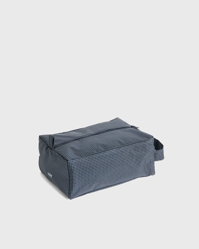 Grid Wash Bag Small