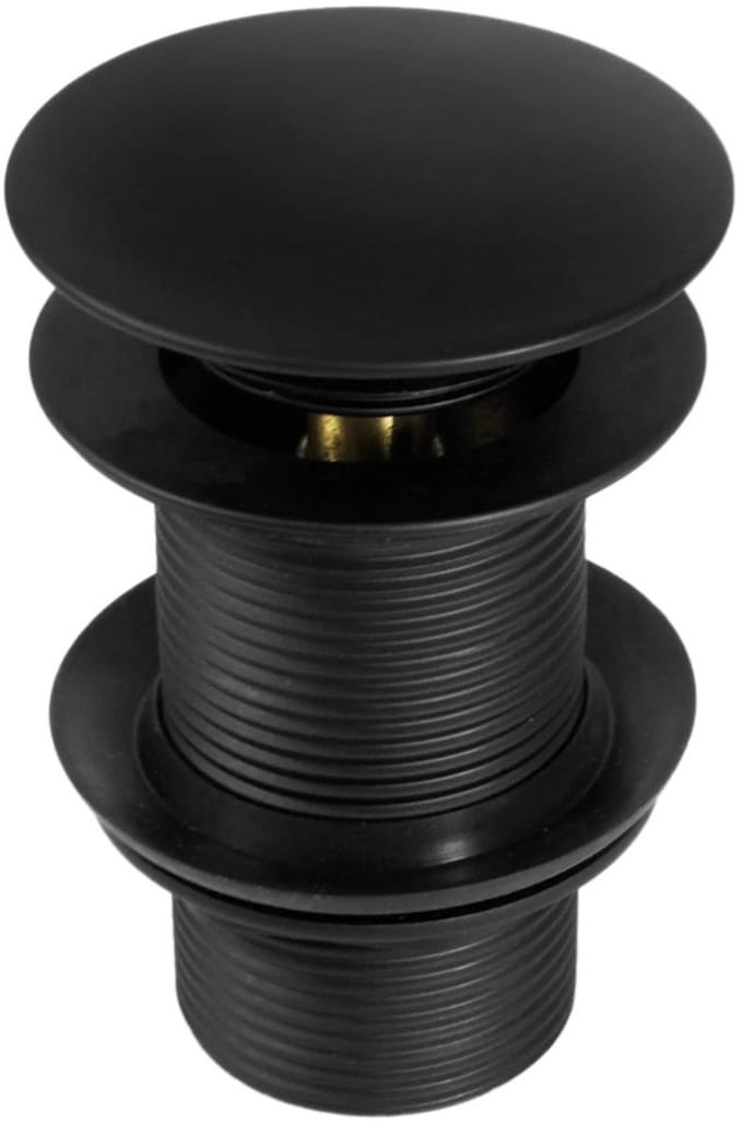 Sanifun luxe clickwaste 5/4 Bobo Zwart zonder overloop