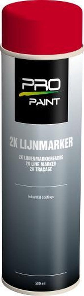 Markeerspray kleur rood 600ml