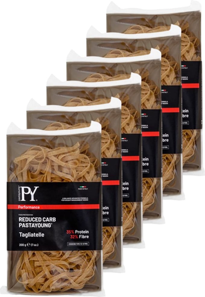 Pasta Young | Tagliatelle | 6 stuks | 6 x 200g