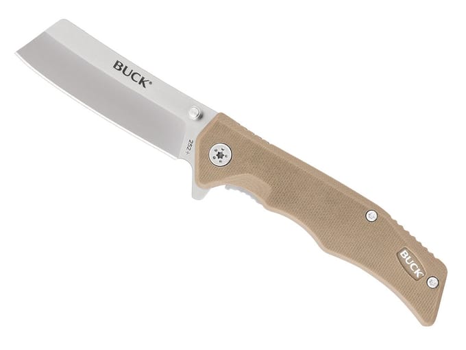 Buck zakmes Trunk Tan PE
