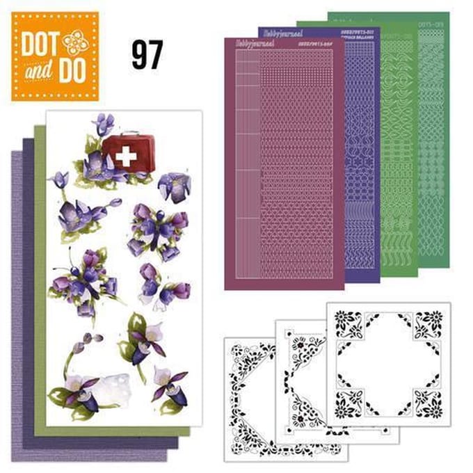 Dot and Do 97 - Paarse Bloemen