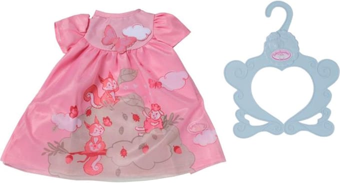 Baby Annabell Jurkje met Eekhoorns Roze - 43 cm
