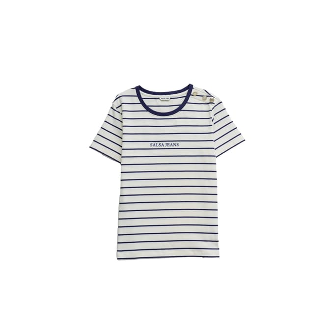 Gestreept dames-T-shirt Salsa Jeans