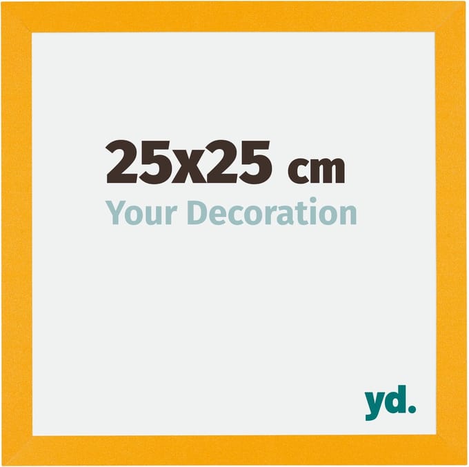 Your Decoration - Fotokader 25x25 cm - MDF - Geel - Mura