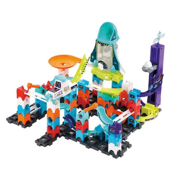 VTech Marble Rush Space Magnetic Mission Set XL300E Knikkerbaan - 120 Onderdelen