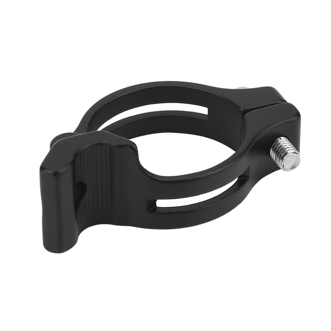 MEIJUN Fiets Voorderailleur Klem Adapter Clip Fietsaccessoire 31,8 mm black