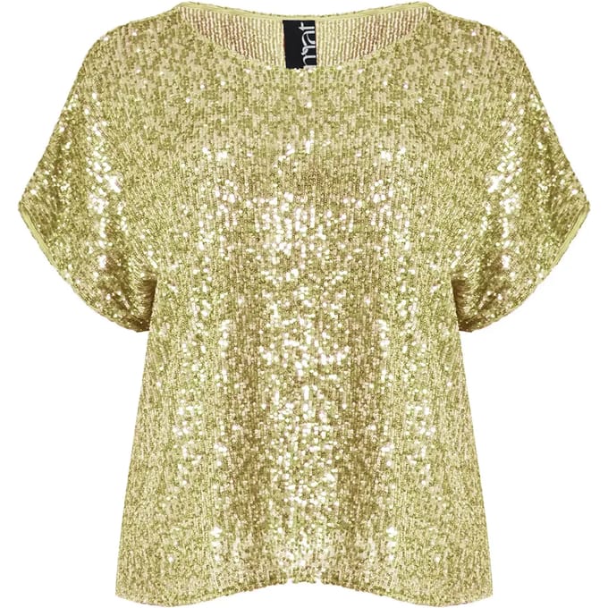Vrouwelijke sequins blouse Mat Fashion