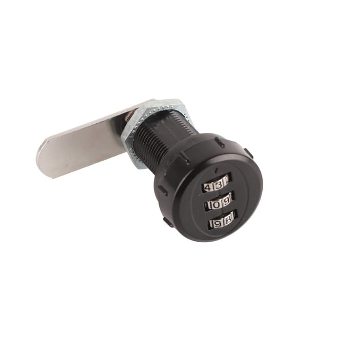 3-cijferige codecombinatie Cam-kast Zinklegering Wachtwoordbeveiliging Gecodeerd slot L 30.5 gray