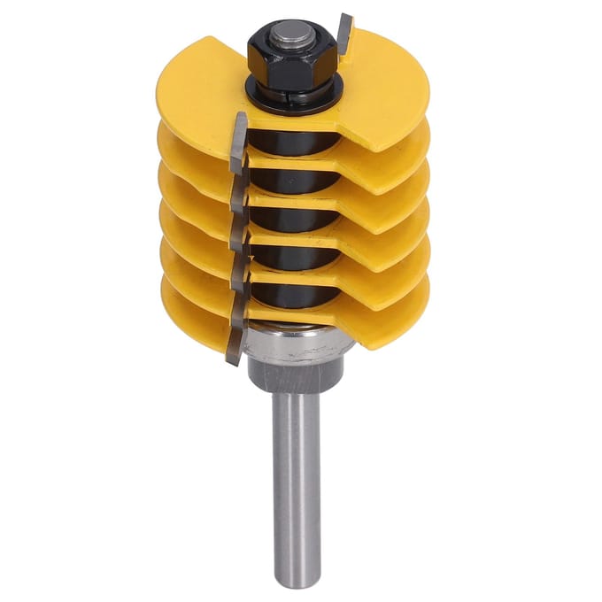Freesbit 8mm Schacht 2 Tanden Verstelbare 46mm Freeskop Snijgereedschap voor Houtbewerking