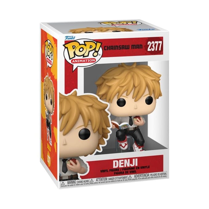 Chainsaw Man Denji vinylfiguur 2377 Unisex Funko Pop! - Neutraal - Standard