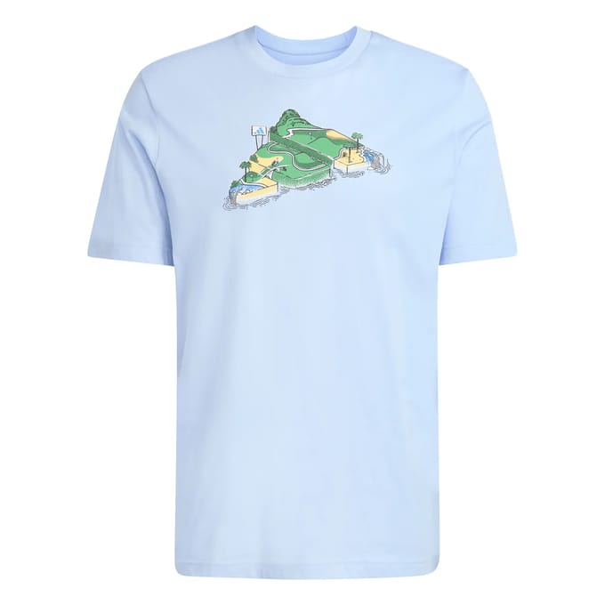 adidas T-shirt Heren Novelty Mint Blauw - Maat M