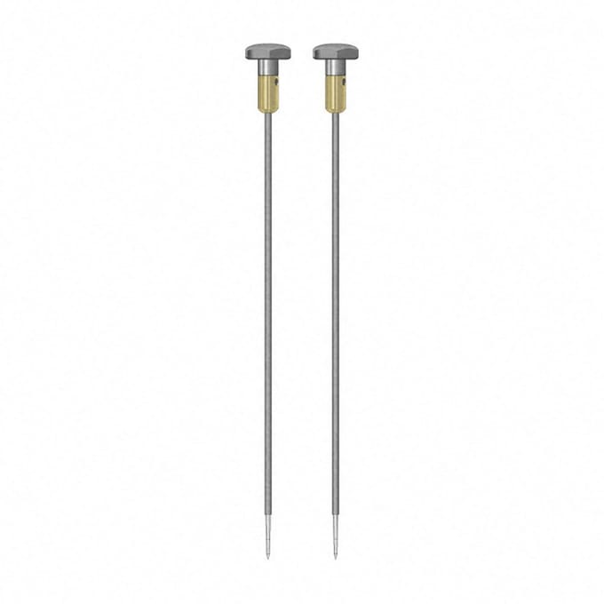 TS 012/300 rond elektrodenpaar 4 mm, geïsoleerd