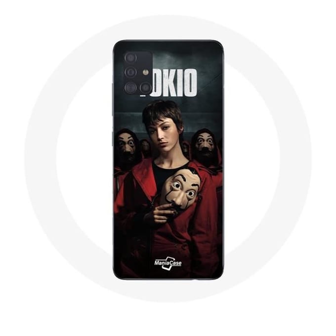 Case voor Samsung Galaxy A71 La Casa De Papel Tokyo Masker