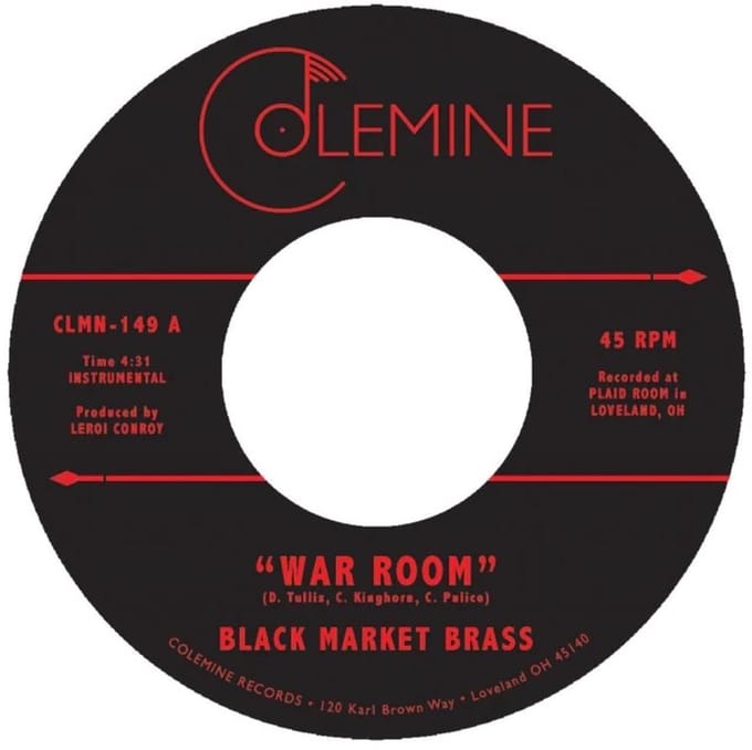 Black Market Brass - War Room (7" Single)
