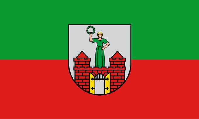 Vlag Maagdenburg 100x150cm