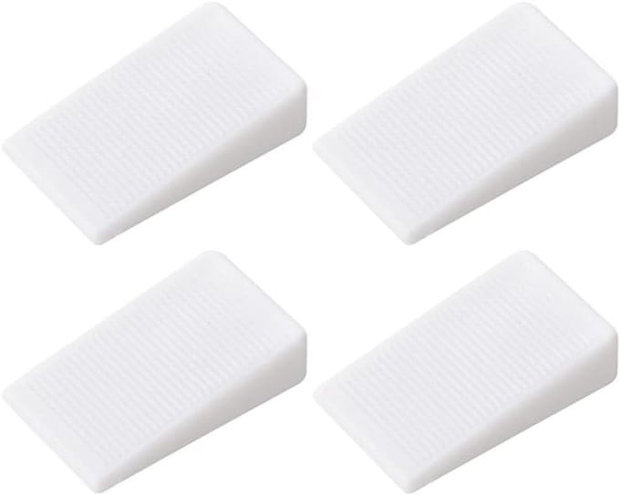 Meubel Levelers - Stability Pads - Ongelijke Meubels Stabiliseren - Stapelbaar Ontwerp - 20 Stuks - Wit
