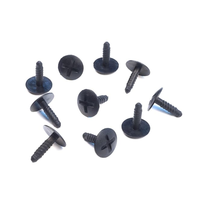 BCF41 10 Pièces Vis de Fixation pour Phare Noir pour VW 7H0915450
