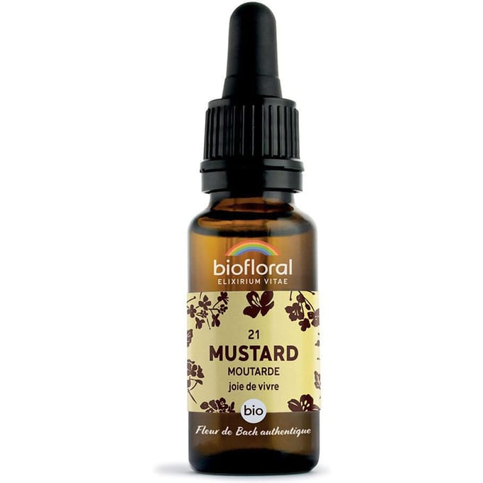 Biofloral- 21 - Mustard - Herik - Bio - Bio Demeter - 20 ml