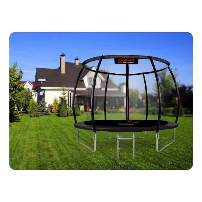 Neo-Sport Serie - Trampoline - 252 cm - Veiligheidsnet - Inclusief Ladder