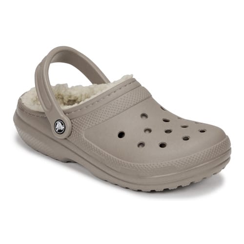 Crocs Classic Fuzz Lined Clog Slip-ons Senior