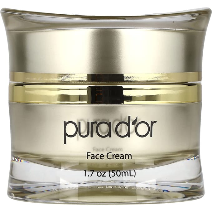 Pura D'or, Luminous PM™ Face Cream, 1.7 oz (50 ml) gray